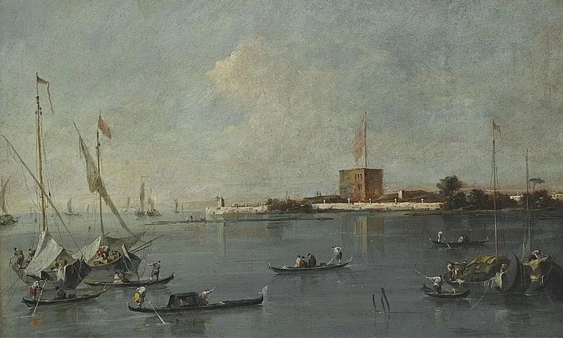 La Laguna e il forte di San Nicolò del Lido